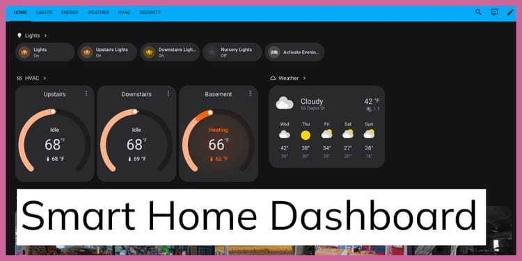 Personal Project: Building Home Assistant Dashboards
